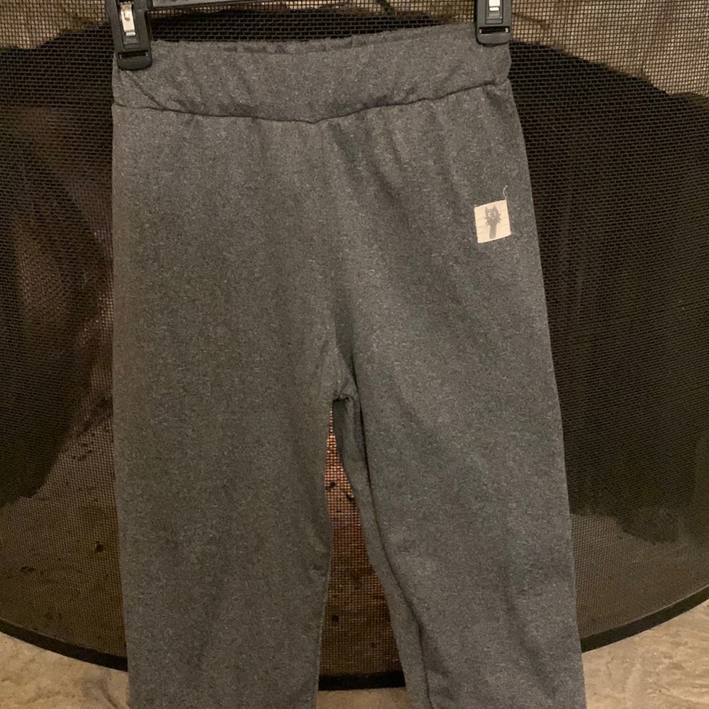 grey cat hair repellent leggings